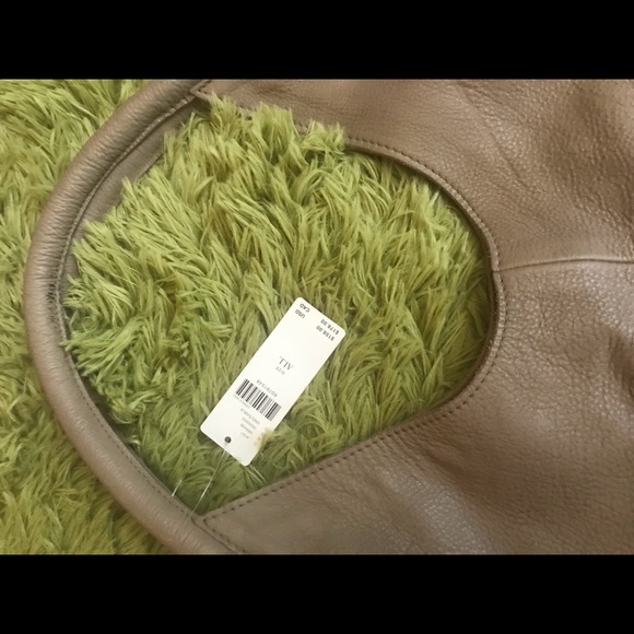ISA slouchy leather bag sand - Picture 5 of 8